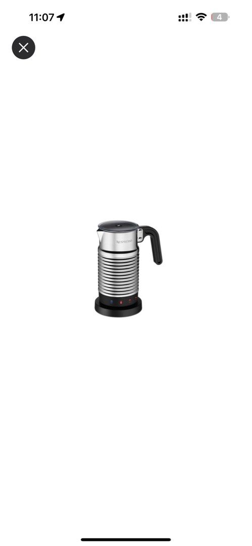 Aeroccino 4 nespresso hotsell
