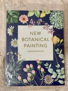 New Botanical Painting (Harriet de Winton) Floral Watercolor Acrylic Gouache Oil Flowers