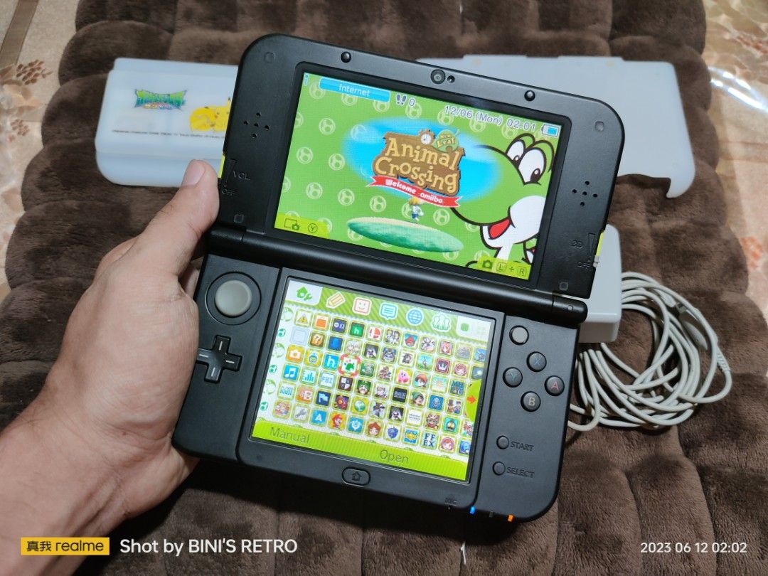 New Nintendo 3DS LL Lime Green Edition ???? 128 gb, Video Gaming, Video  Game Consoles, Nintendo on Carousell
