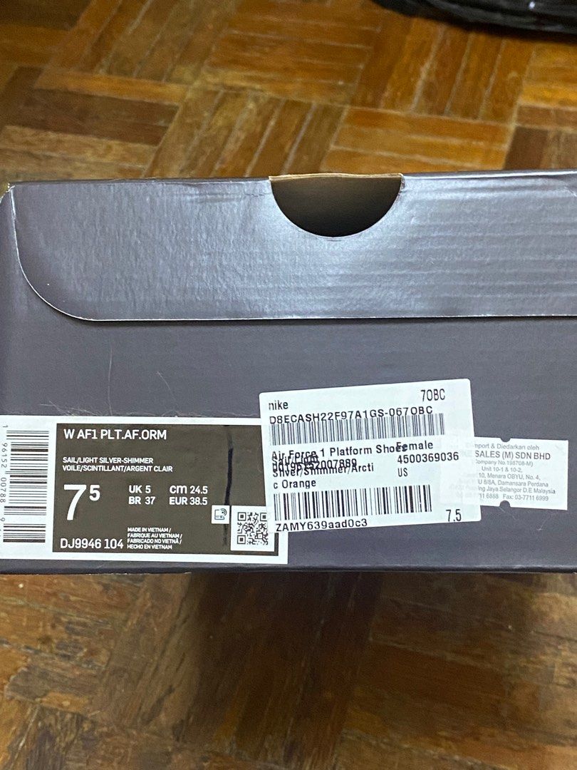 women's nike platform air force 1