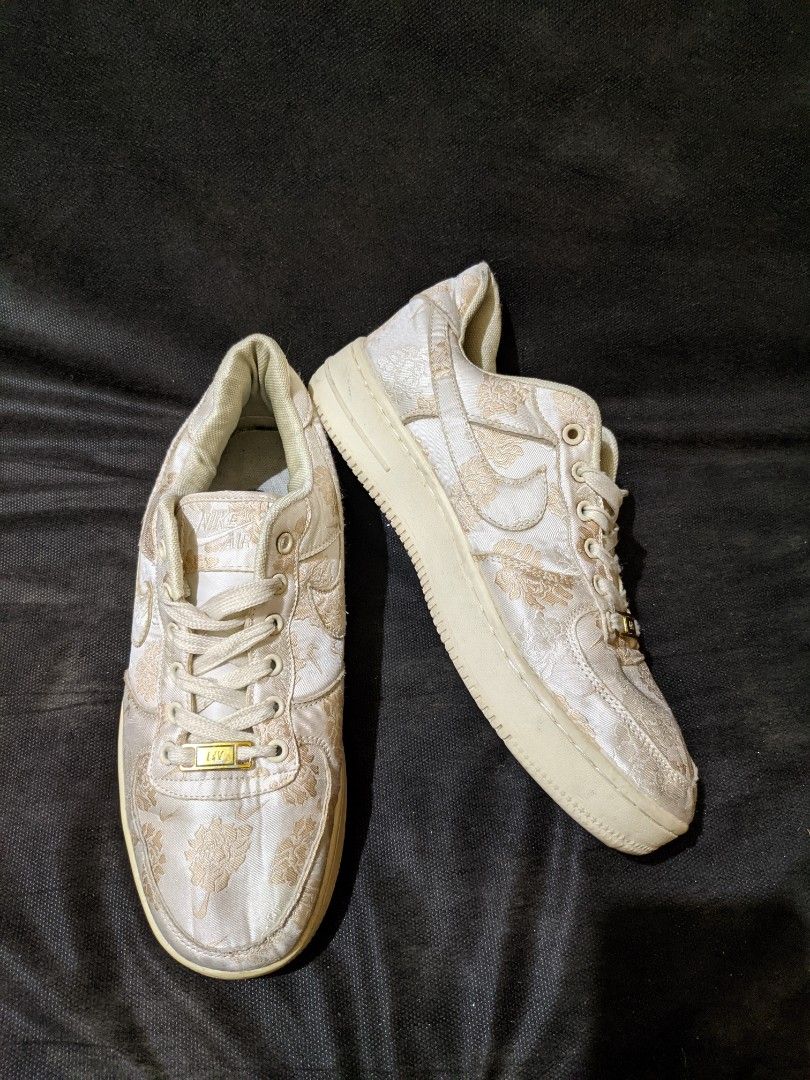 Sepatu Nike Air Force Floral Shoes Nike Air Force I Low Satin