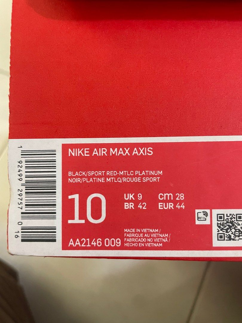 Nike Air Max Axis Men s Fashion Footwear Sneakers on Carousell