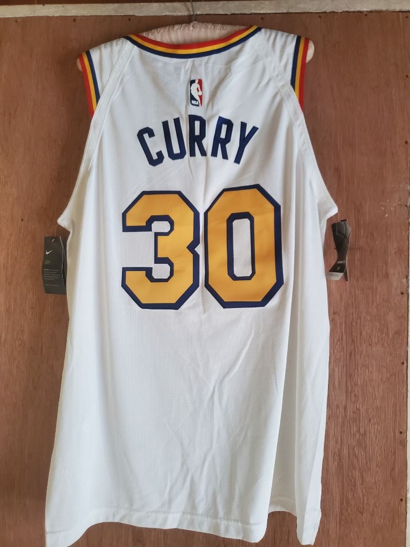 Stephen Curry Golden State Warriors Nike Hardwood Classics Swingman Jersey  White - San Francisco Classic Edition