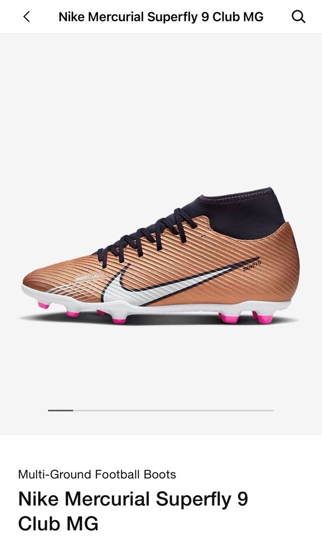 nike mercurial superfly 9 club, Men's Fashion, Footwear, Boots on Carousell
