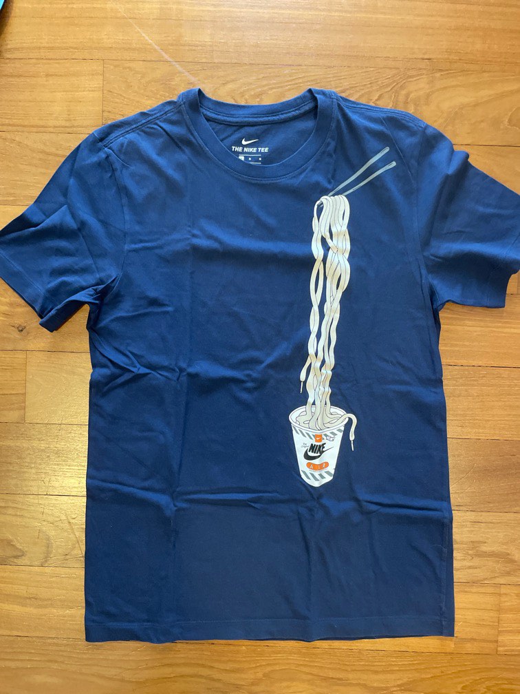 Nike Ramen Shoelace Shirt. Size M Men s Fashion Tops Sets