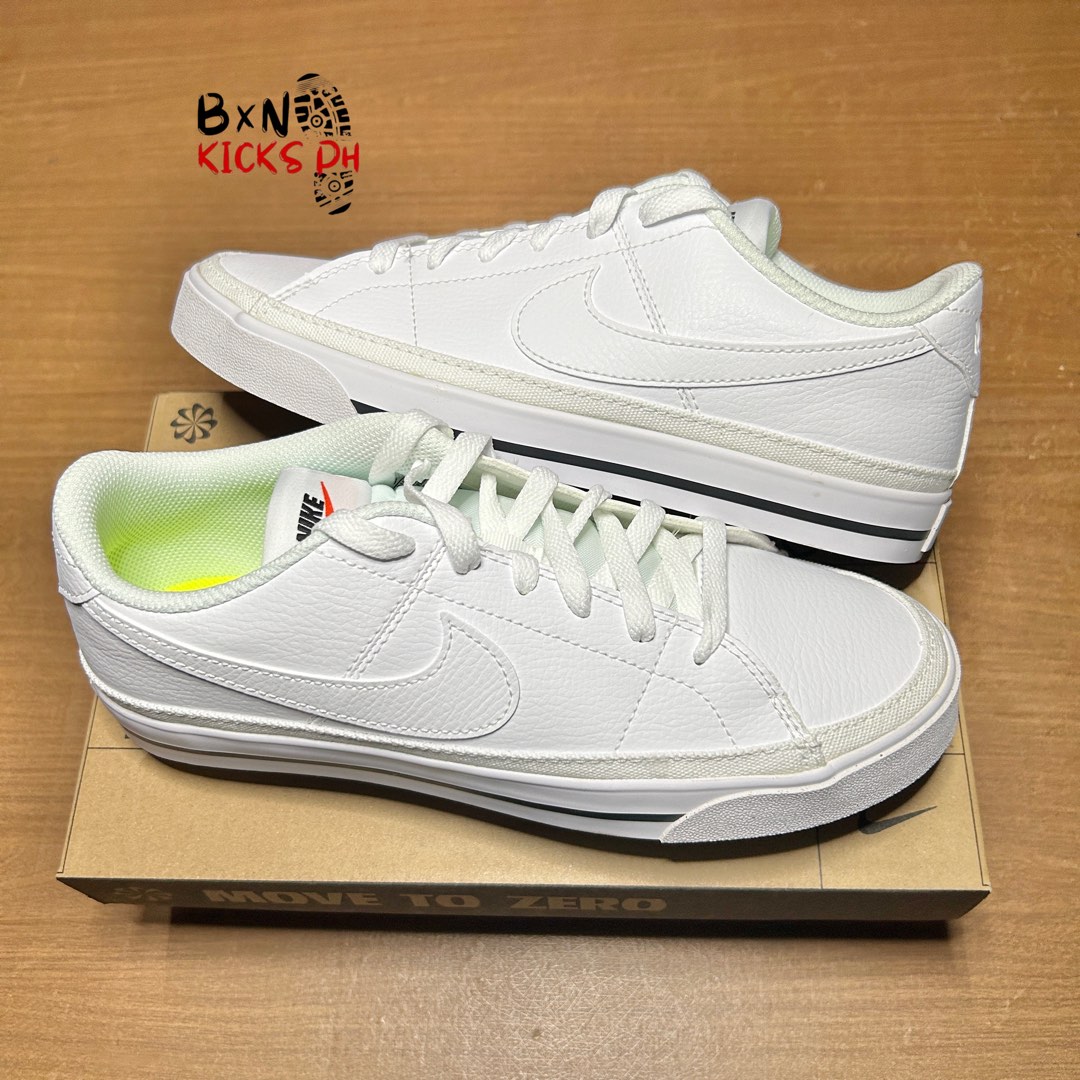 Nike WMNS Court Legacy NN White Black Volt Women s Fashion Footwear
