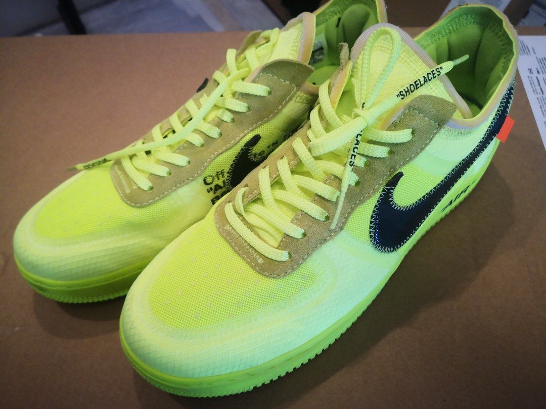 Nike x off white the ten air force one 1 US 11 worn once 100 anthentic Carousell
