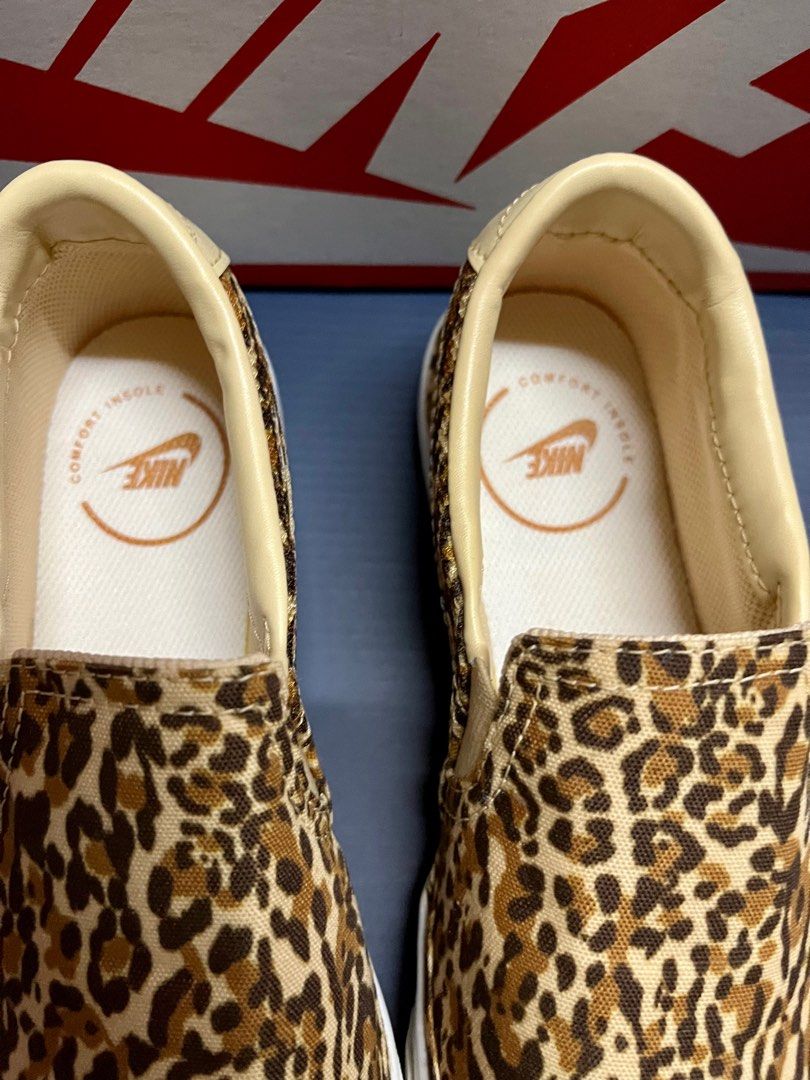 NikeCourt Legacy Leopard Women Slip On Shoes