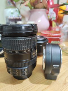 Nikon 18-200 VR 連 FTZ 一代  z5,z6