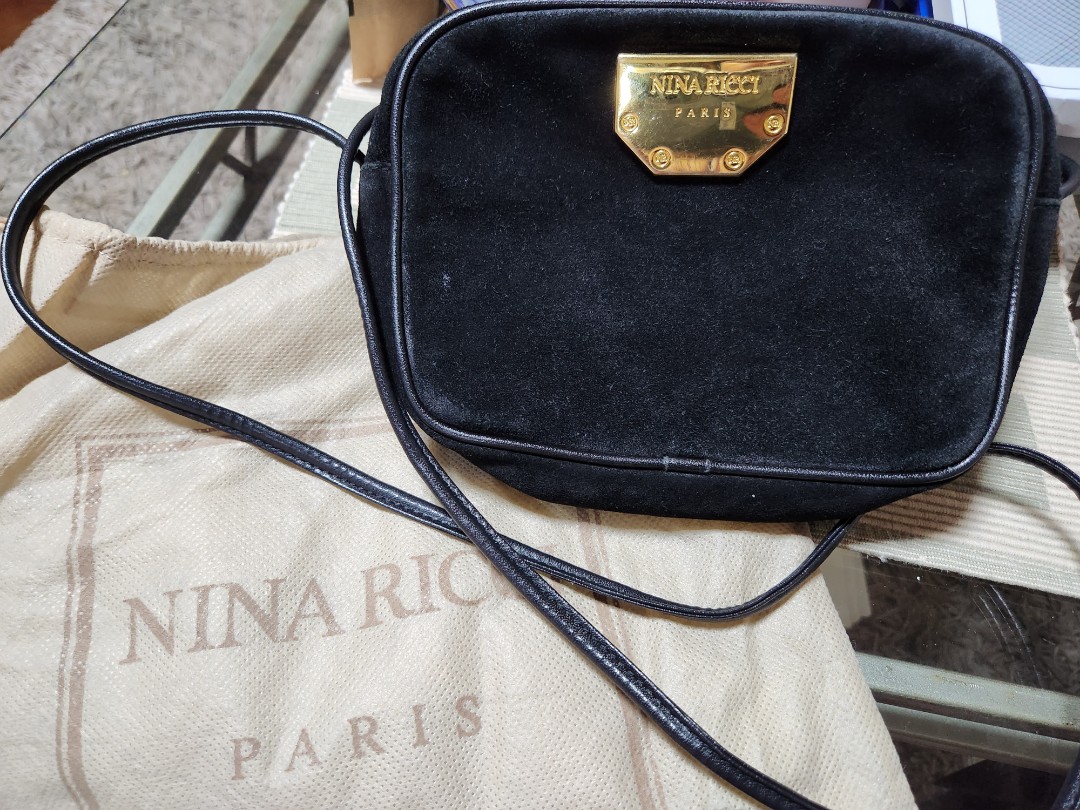 Nina Riccia black sling bag on Carousell
