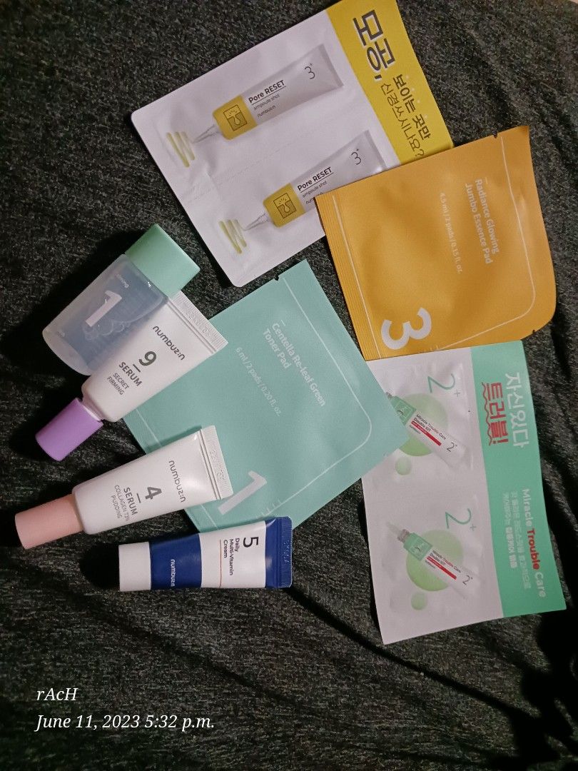 NUMBUZIN SKIN CARE STARTER SET, Beauty & Personal Care, Face, Face Care