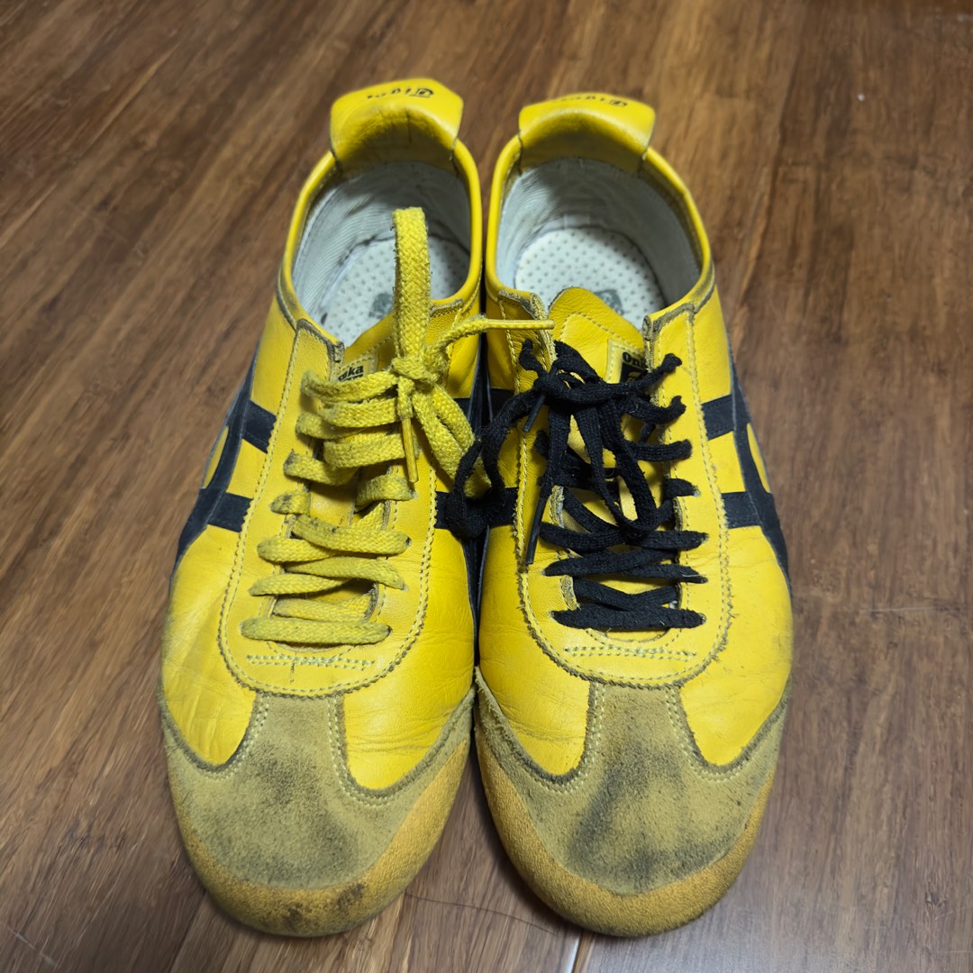 Onitsuka Tigers Yellow Beaters on Carousell