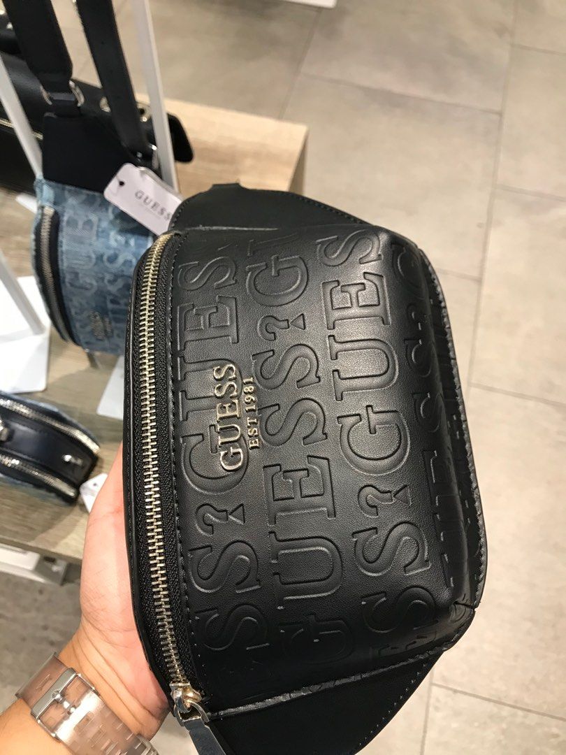 Original Guess Waist Bag, Women's Fashion, Bags & Wallets, Crossbody Bags on Carousell