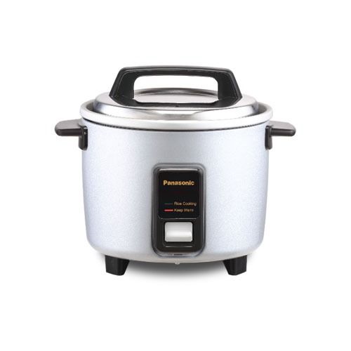 Panasonic SR Y10FG 1L Rice Cooker With Steam Basket Silver WITH 1 YEAR WARRANTY