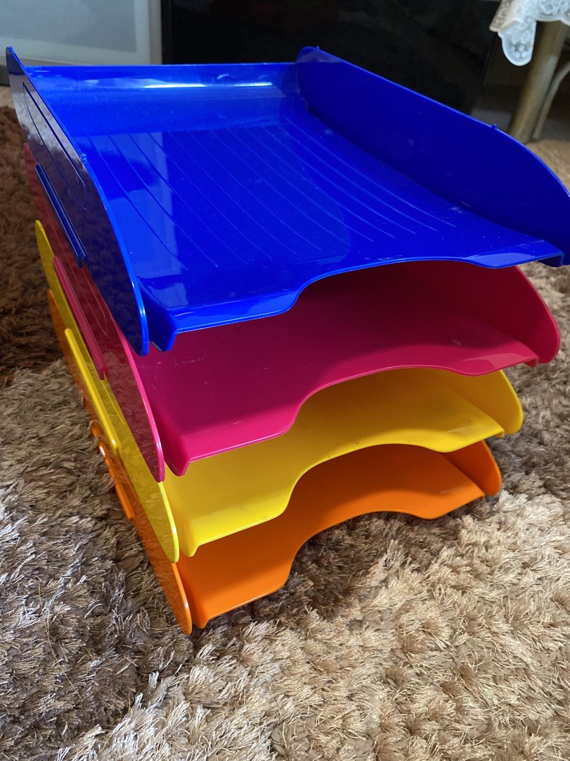 Paper trays stachable, Hobbies & Toys, Stationery & Craft, Other