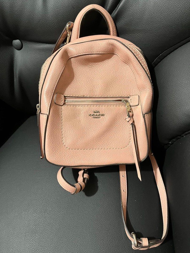 PINK COACH SLING BACKPACK BAG two way bag