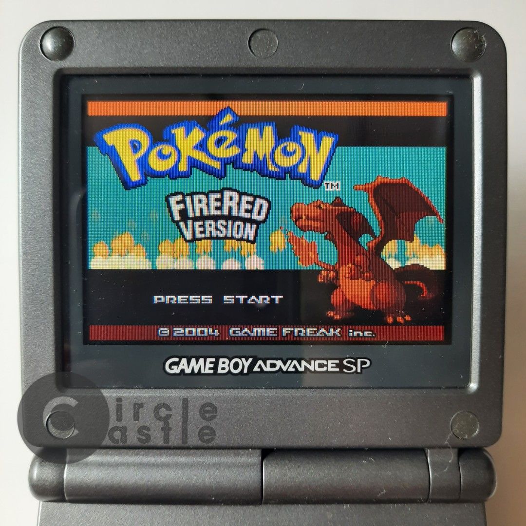 Pokemon Fire Red Version GBA Great Condition Fast Shipping