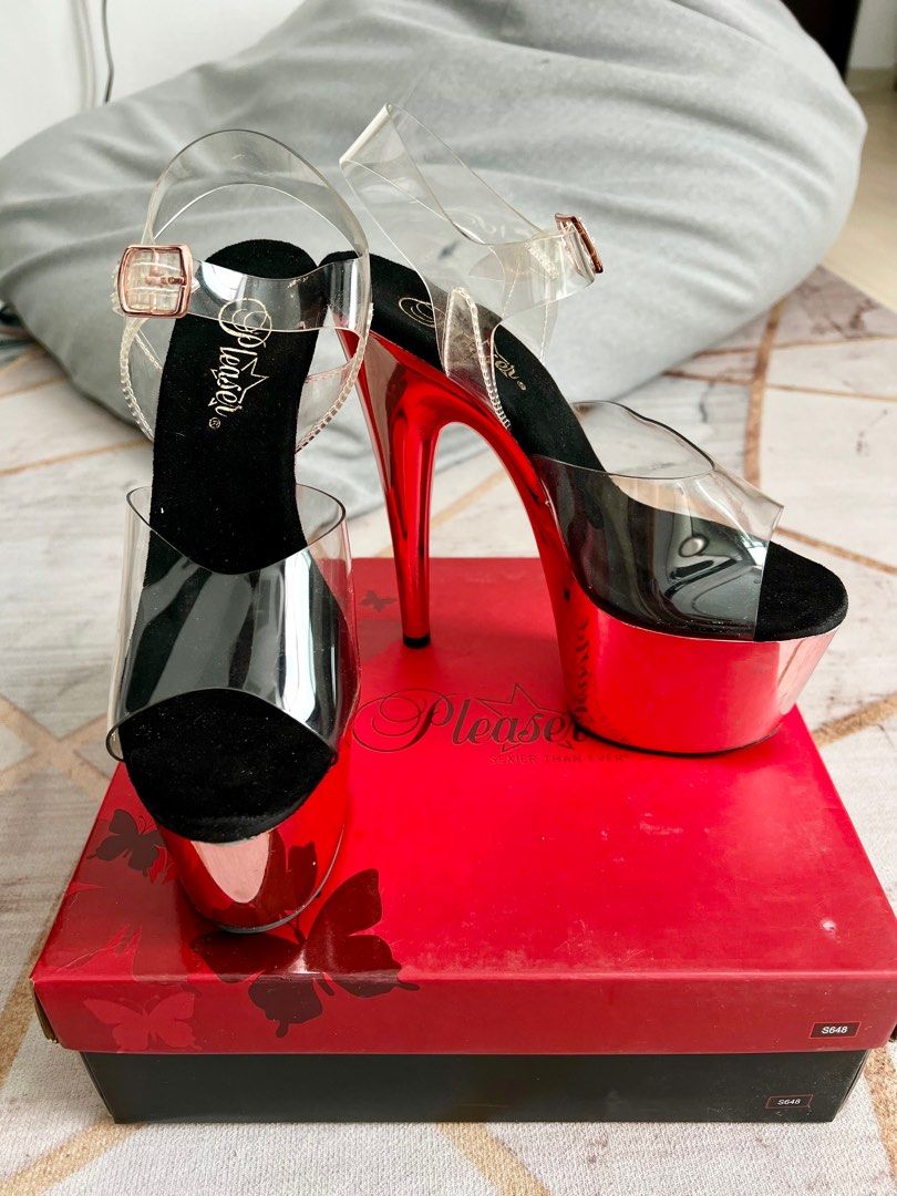 Pole Dance Pleaser Heels 7 inch size 37