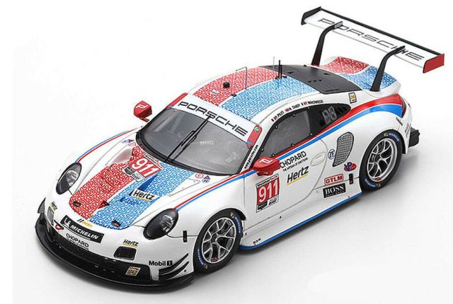 Porsche 911 RSR #911 24h Daytona 2019 Porsche GT Team 1/43 Scale