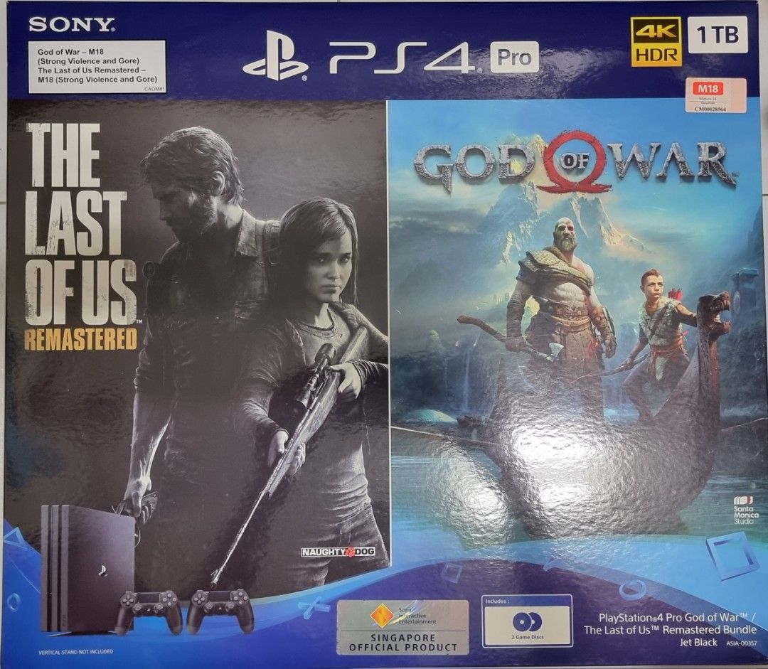 Ps4 pro last of us god of war bundle shop