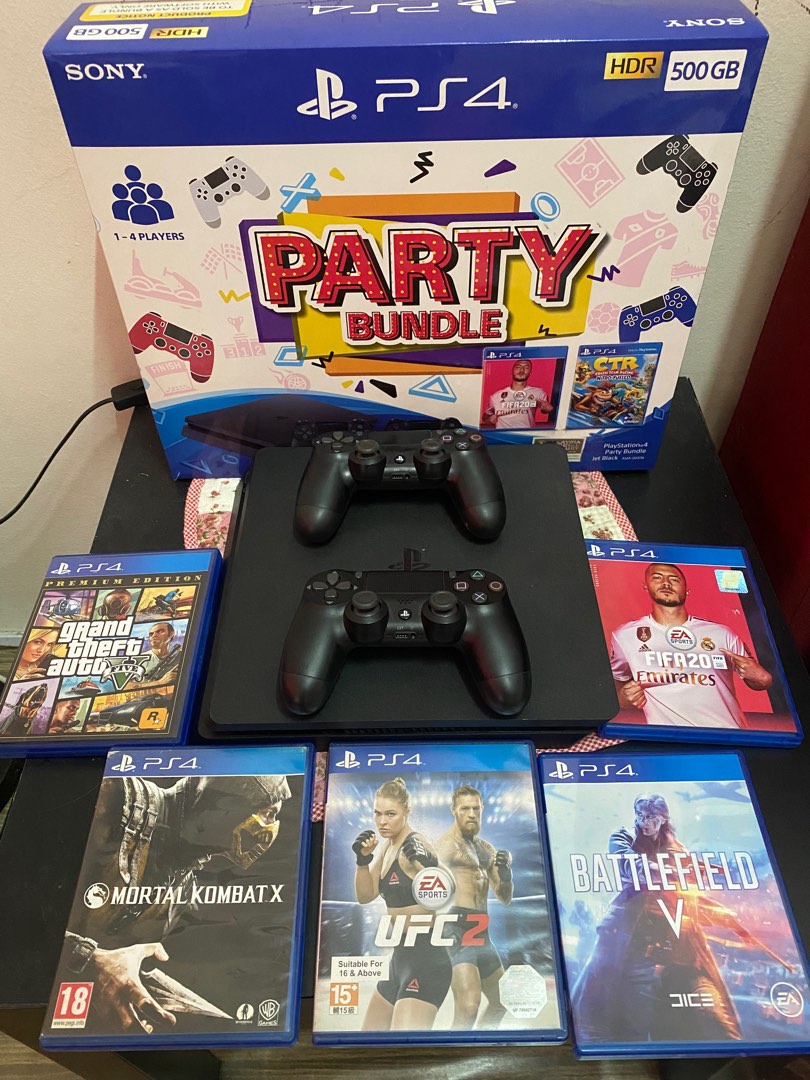Ps4 party bundle 500gb on sale