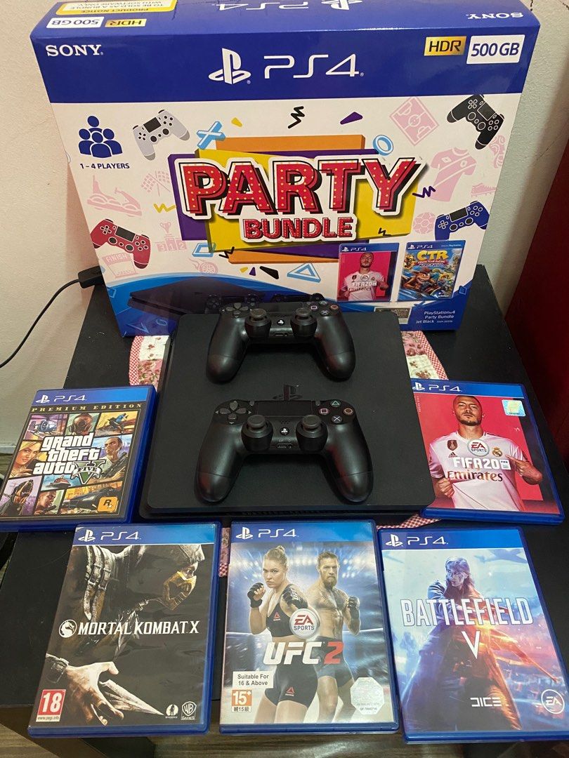 Ps4 slim 500gb party bundle sales