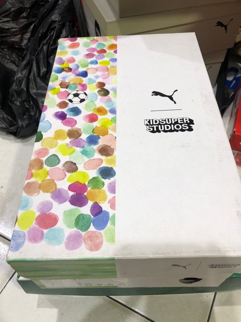 Puma x kidsuper studios, Fesyen Pria, Sepatu , Sneakers di Carousell