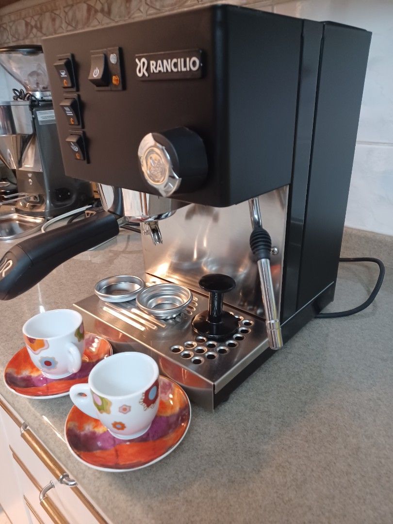 Rancilio Espresso Rancilio Silvia Black Coffee Rancilio Bs 50