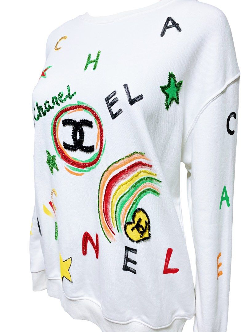 ⚜️Rare Chanel X Pharrell Williams Sweatshirt, Luxury, Apparel On Carousell