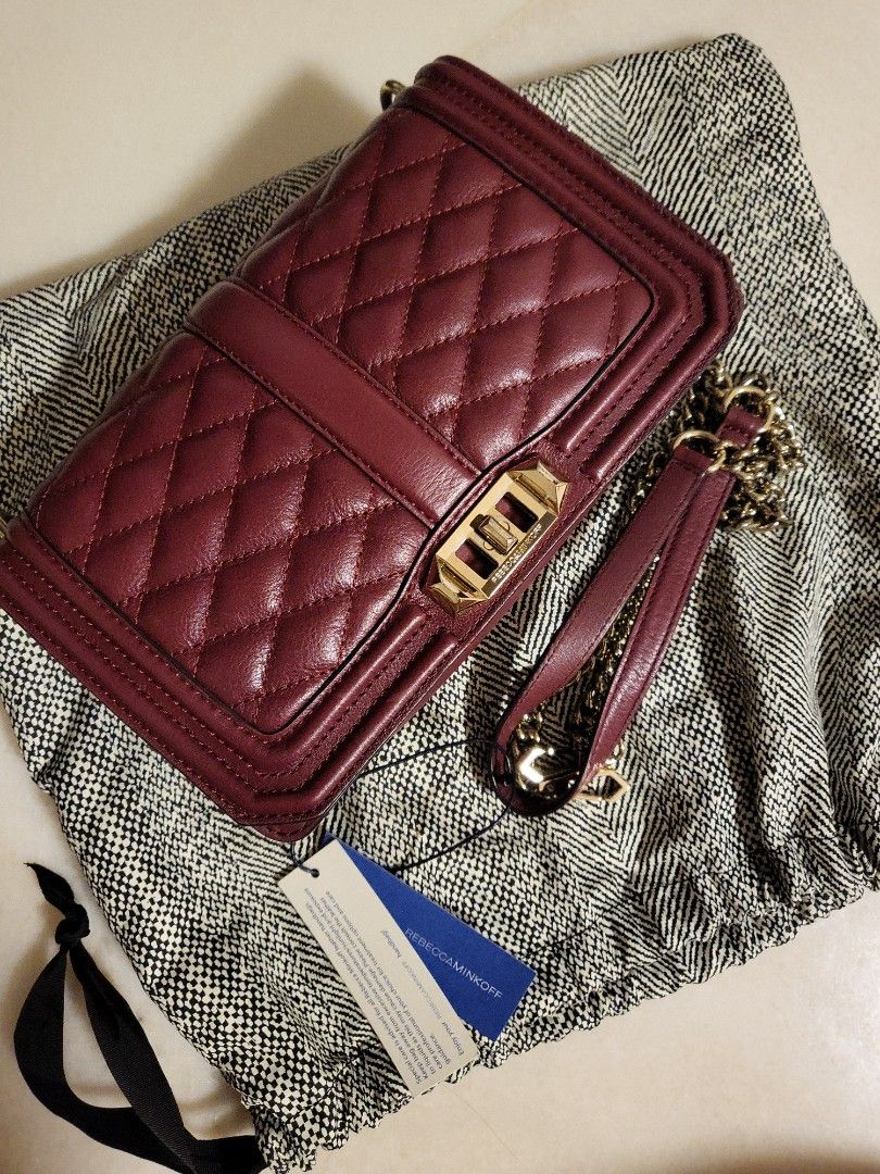 Rebecca minkoff discount burgundy bag