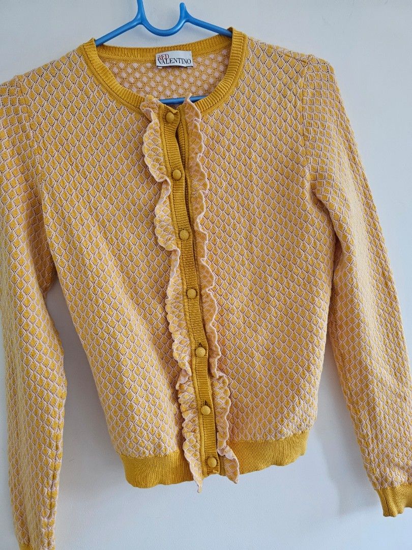 Red new arrivals valentino cardigan