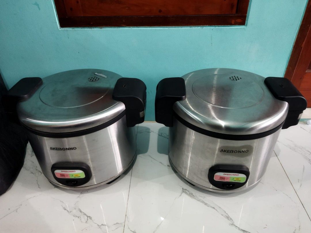 Rice Cooker akebono 2 unit (5.4liter), Kitchen & Appliances di Carousell