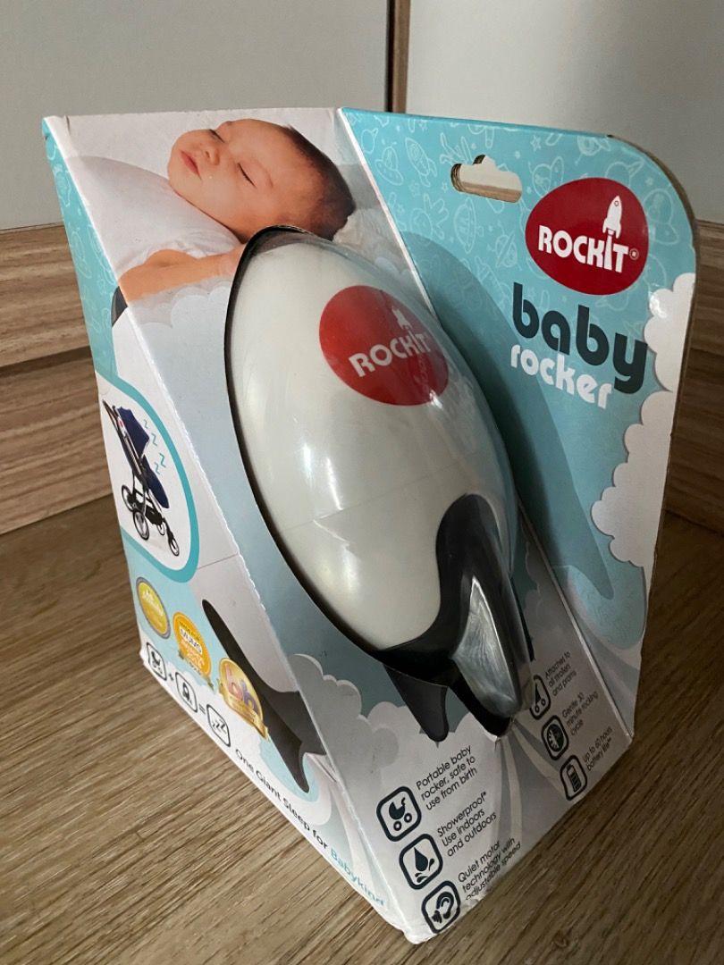Rockit Portable Baby Rocker for stroller, Bayi & Anak, Mainan & Baby Walker di Carousell