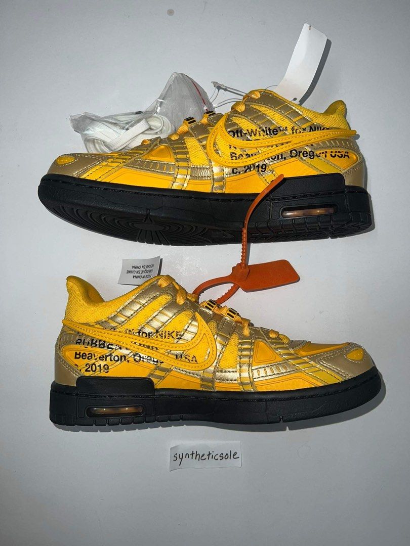 Rubber Dunk Off White US6.5 Men s Fashion Footwear Sneakers