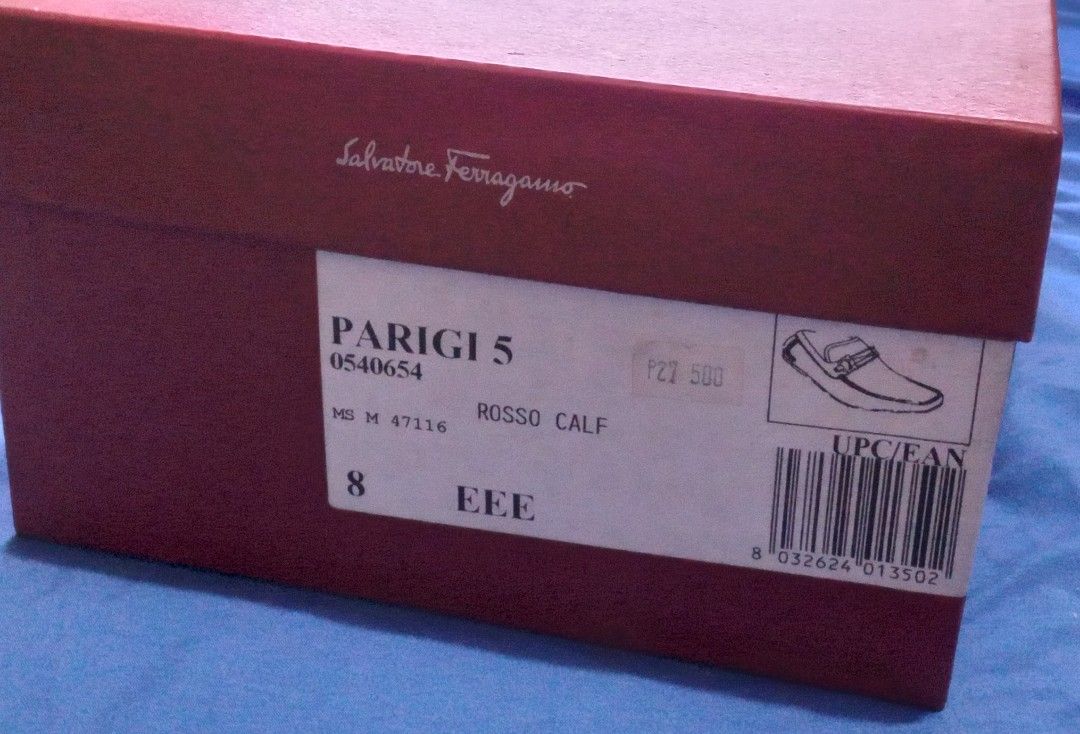 Salvatore Ferragamo (Category: Loafers) located in Manila. Submitted by monchiing (Listing ID 1237157914, Image 1). Description: Salvatore ferragamo loafers (re-soled) size 8 but wears 8.5-9 leather in good condition used for a couple of times then stored causing the original sole to get brittle..