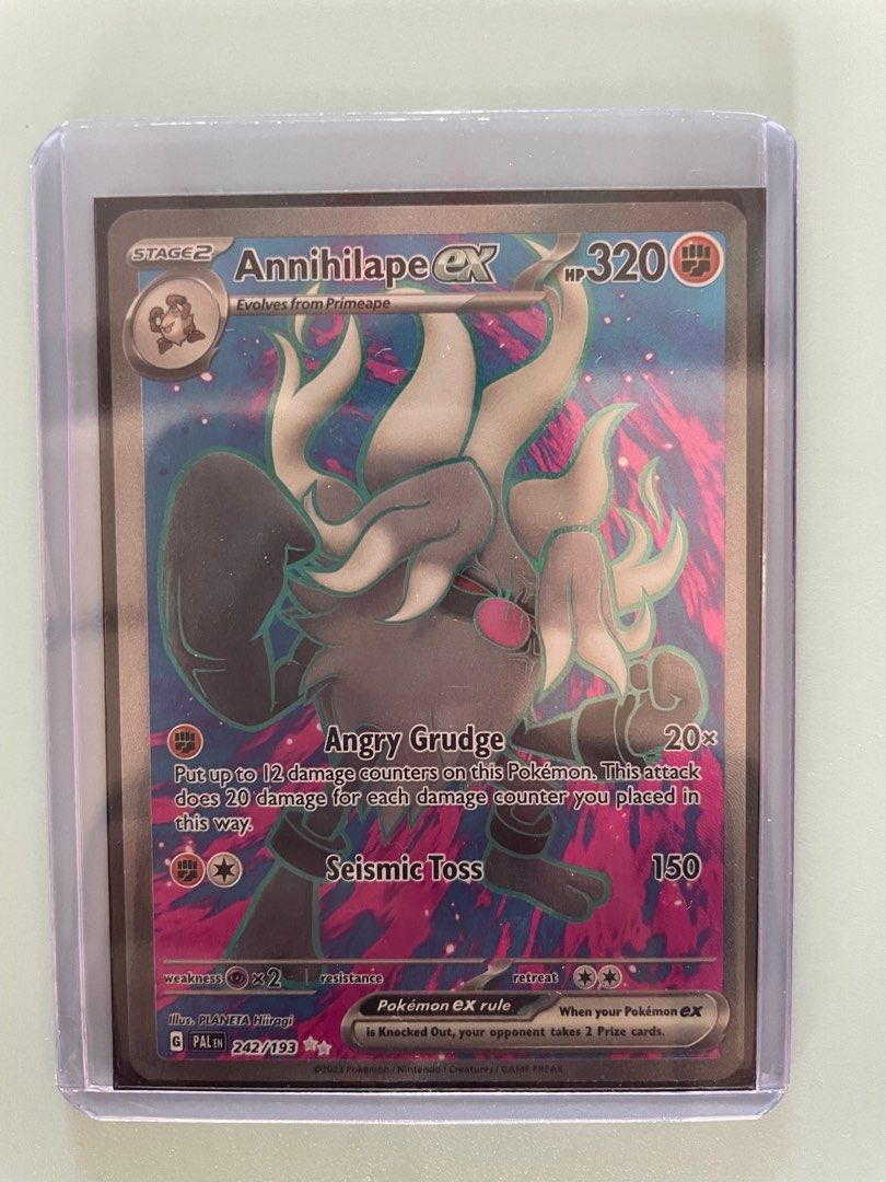 Scarlet & Violet Paldea Evolved Annihilape ex 242/193, Hobbies & Toys, Toys & Games on Carousell Scarlet & Violet Paldea Evolved Annihilape ex 242/193, Hobbies & Toys, Toys & Games on Carousell