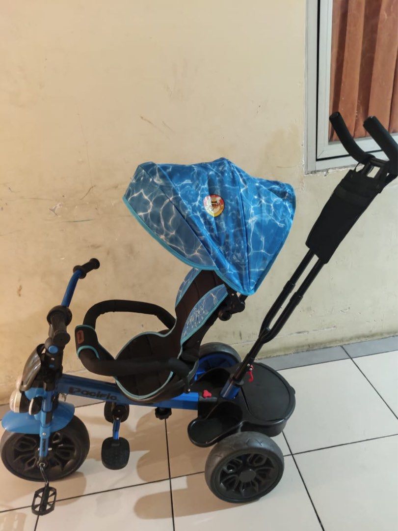 Sepeda anak roda 3 Pacific Tricycle 9950 - Biru, Bayi & Anak, Kereta