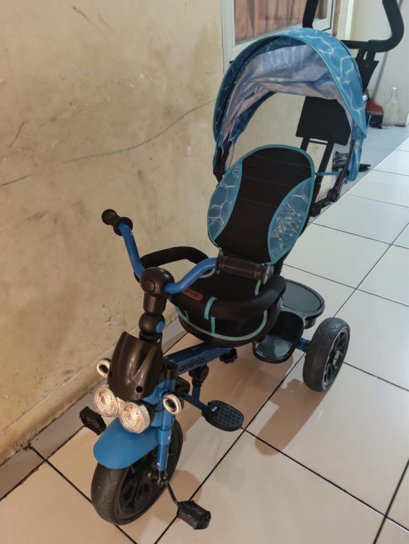 Sepeda anak roda 3 Pacific Tricycle 9950 - Biru, Bayi & Anak, Kereta