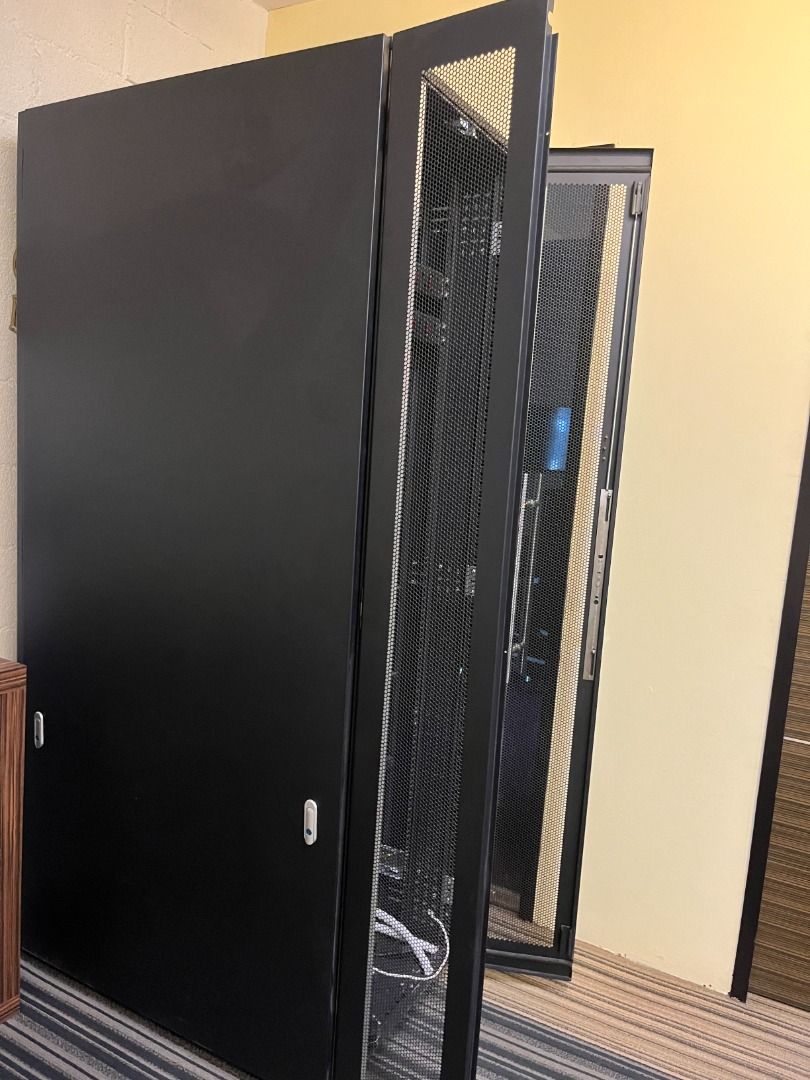 Server rack, Computers & Tech, Office & Business Technology on Carousell