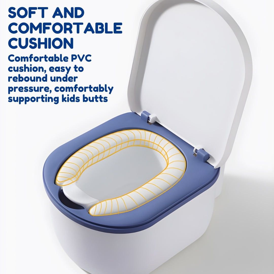 Simulated Potty with free brush / kiddie toilet seat, Babies & Kids