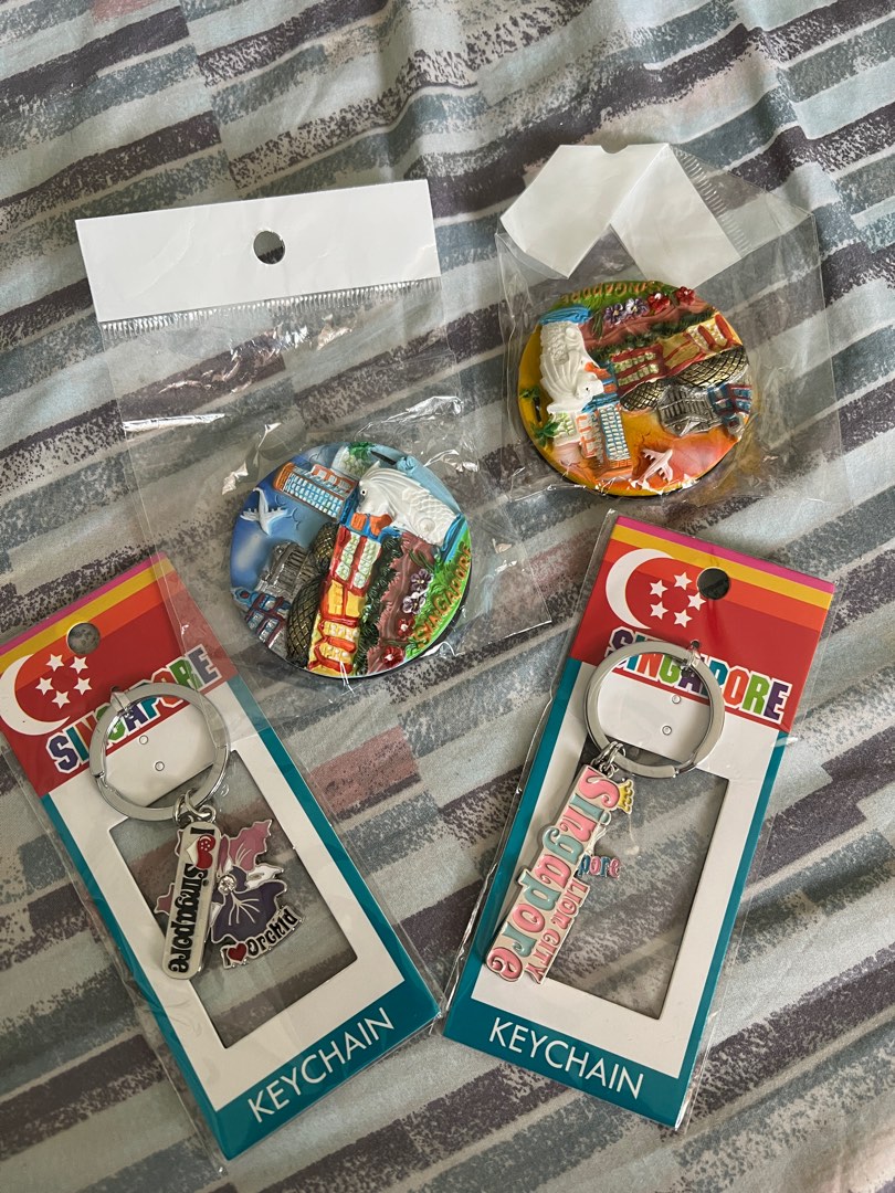 Singapore Key Chain and Ref Magnet on Carousell
