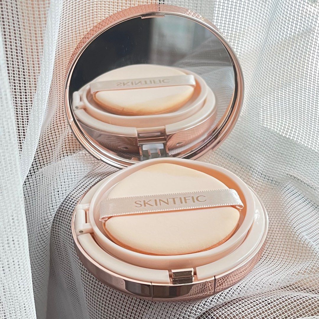 SKINTIFIC Cover All Perfect Cushion High Coverage Poreless & Flawless