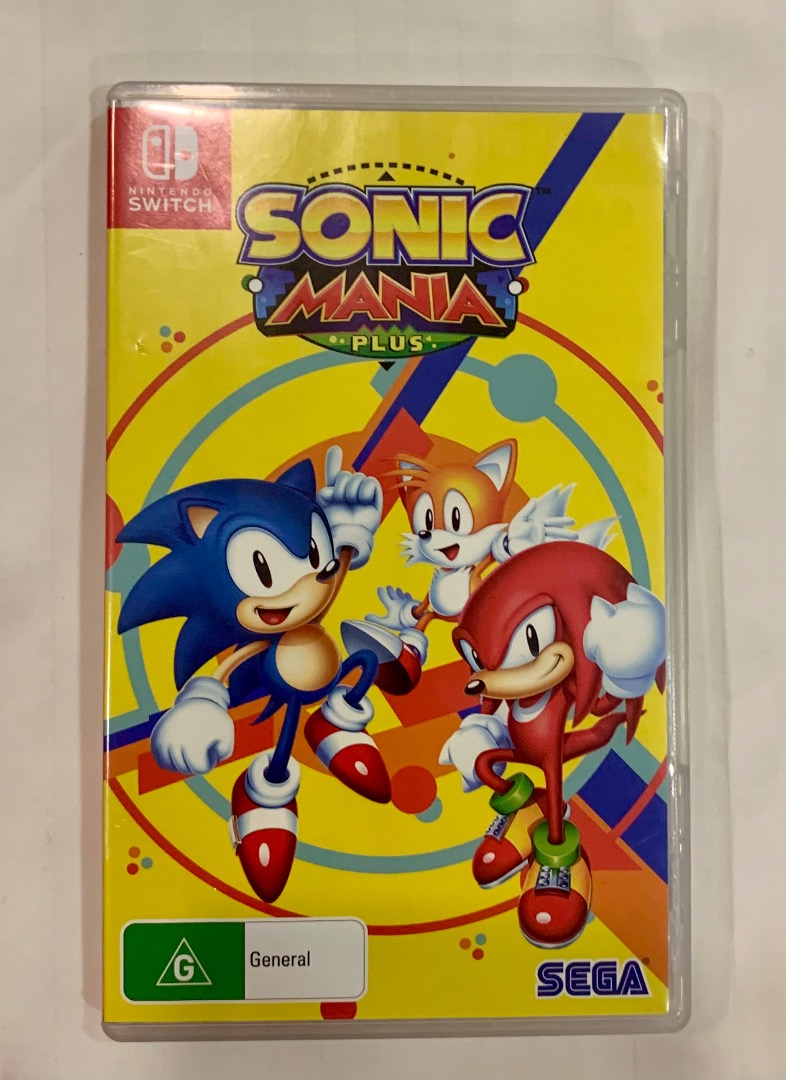 Sega sonic mania plus for nintendo switch video gaming video games