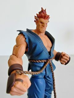Street Fighter - Round 4 - Akuma Blue Variant - SOTA Toys Action Figure