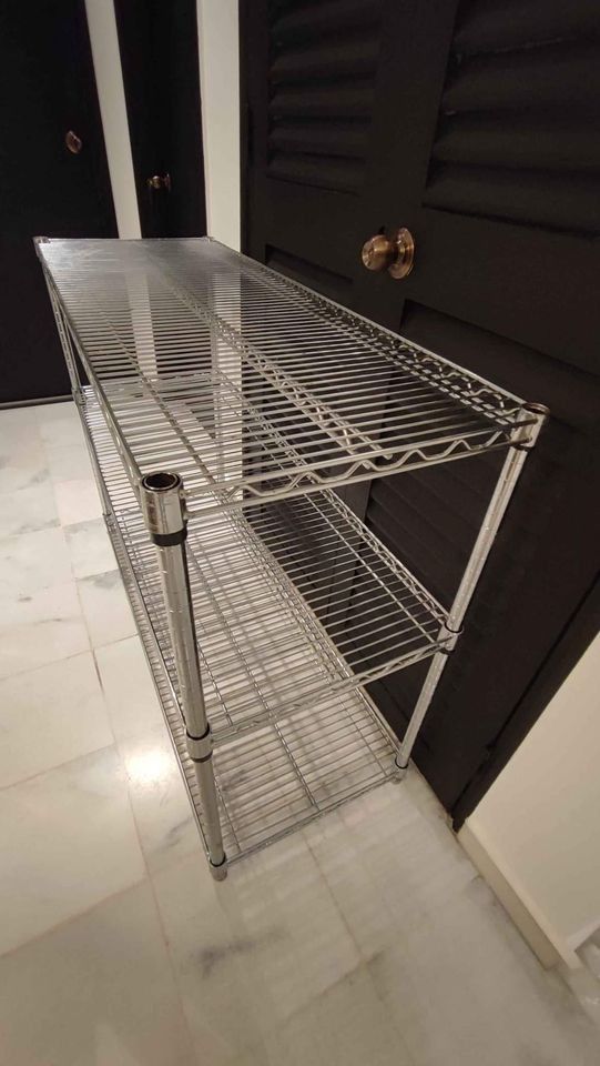 Stainless steel heavy duty rack, Furniture & Home Living, Furniture