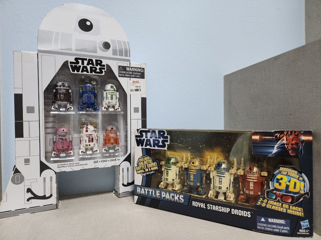 Star Wars Battle Packs Royal Starship Droids Astromech Droid Pack NIB