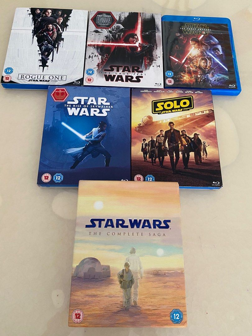 Star wars complete blu ray outlet