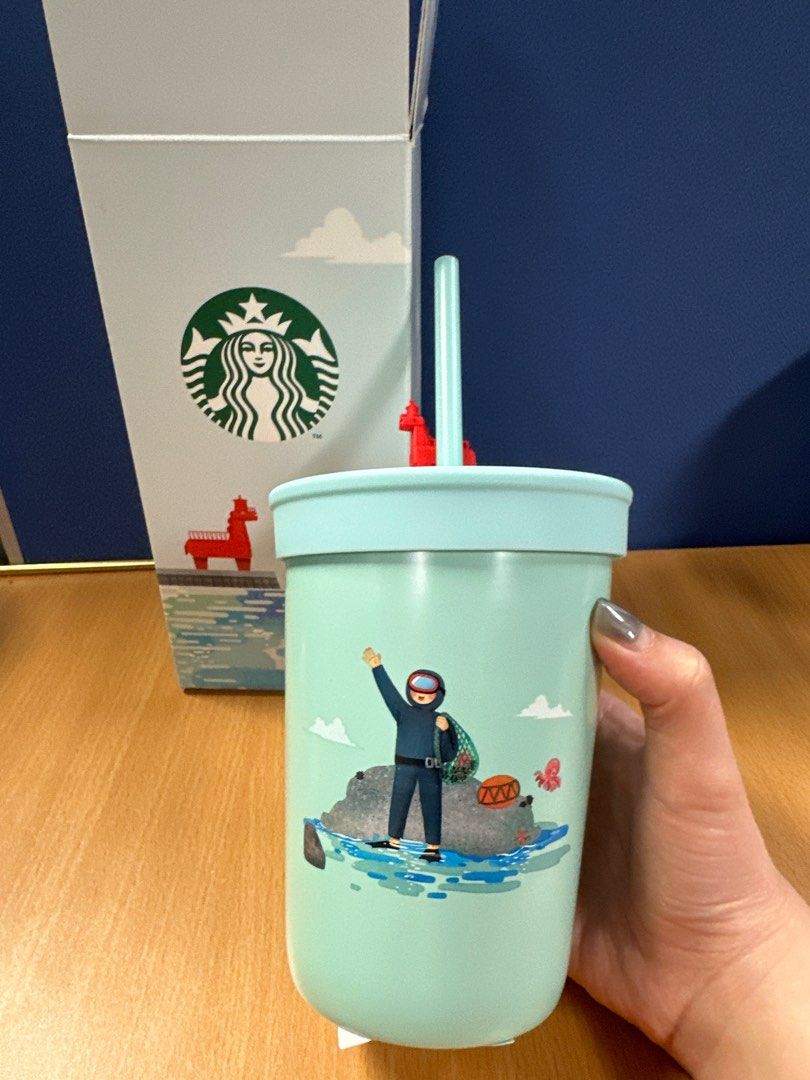 Starbucks Tumbler cup JEJU, Furniture & Home Living, Kitchenware