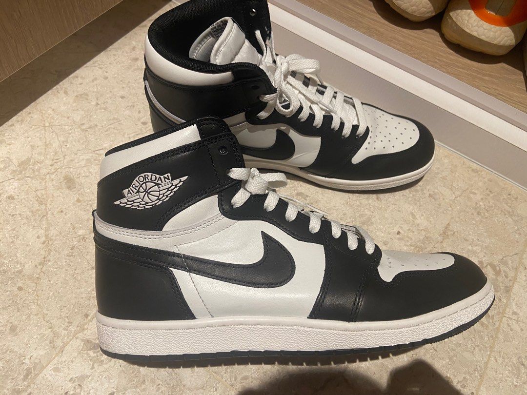 Nike air jordan 1 high hotsell og black white
