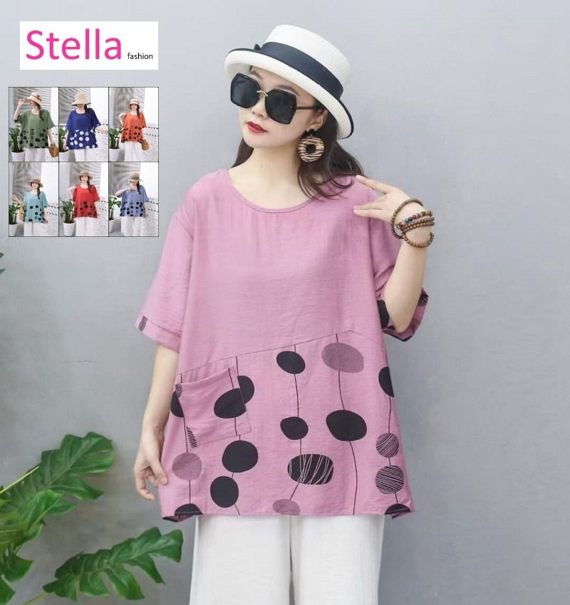 short sleeve blouses plus size